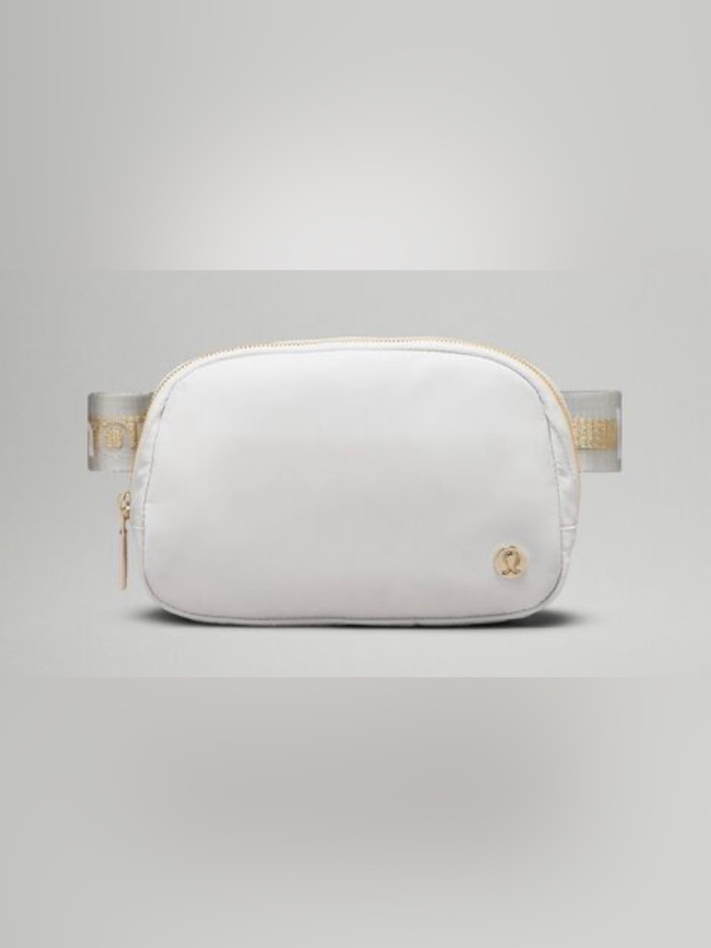 Lululemon Everywhere Belt Bag 1L Vapor Gold White Stains